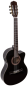 Preview: Aria A48CE-SBK, Fichte massiv / Ahorn, Thinbody, Cutaway, Pickup, 45mm Sattelbreite